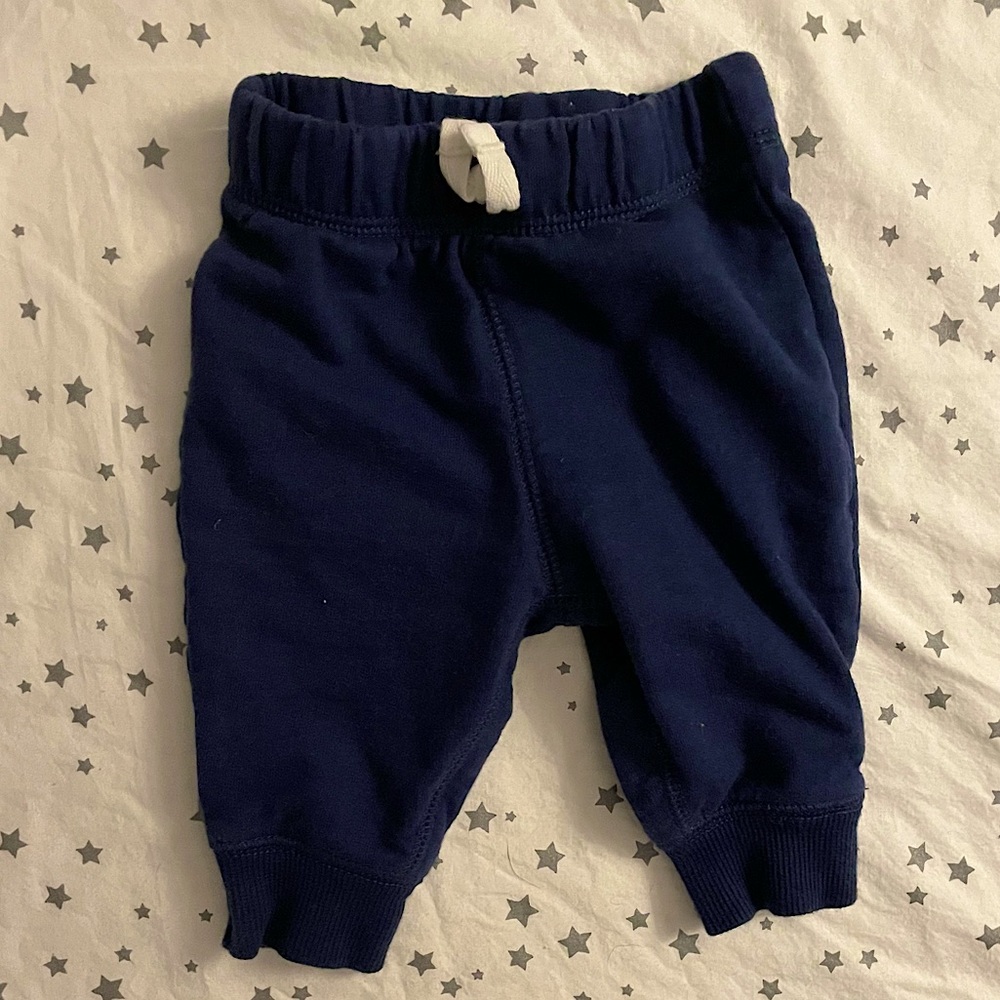 Carters blue sweatpants 3 Months NWOT
